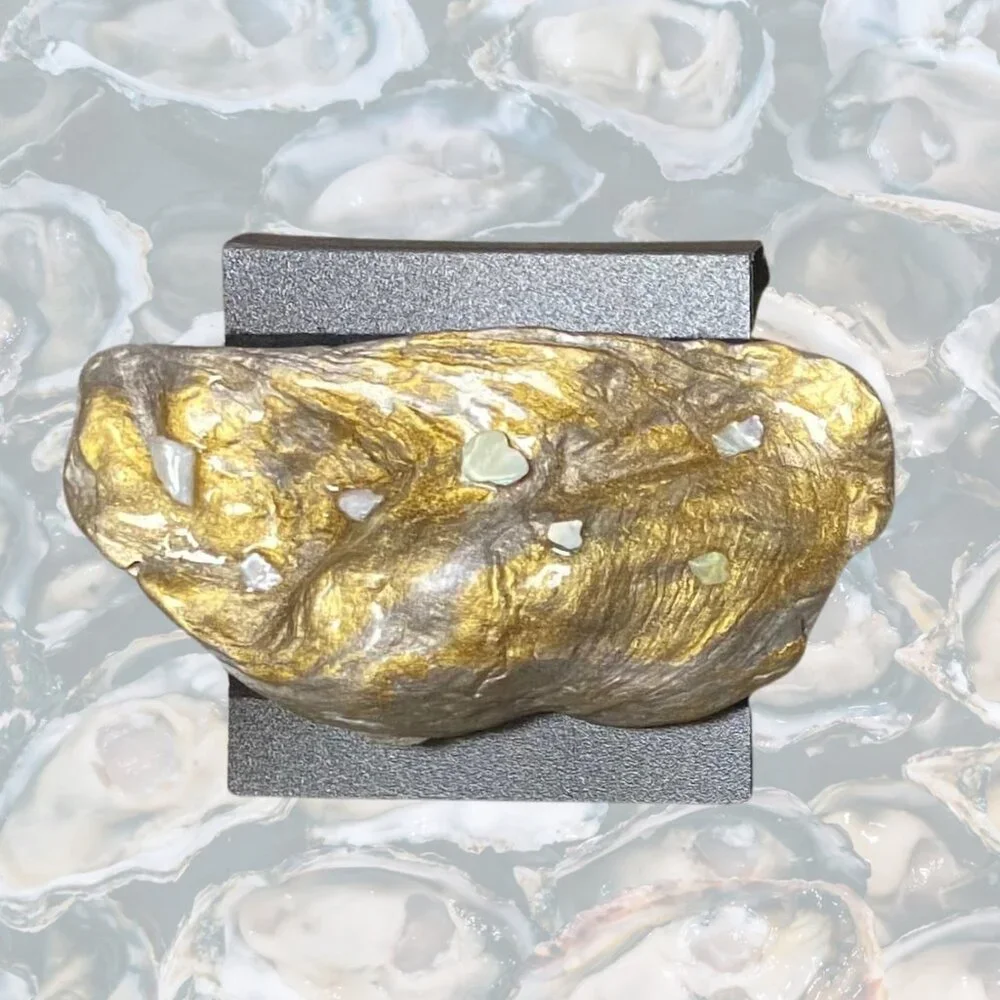 Handmade Oyster Shell Barrette